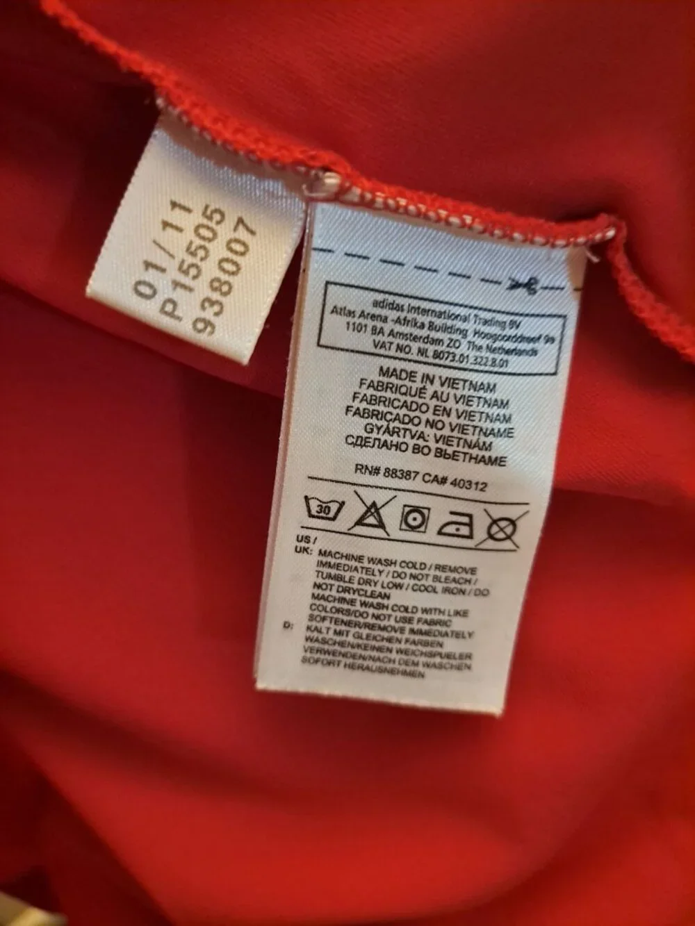 Adidas Climacool Cabo Real Polo Shirt Mens Sz 2XL Red Golf Performance Tech EUC
